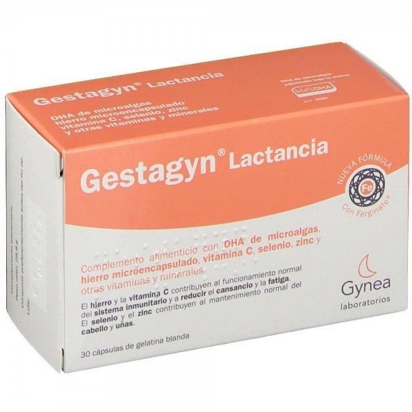 Gestagyn - lactancia - 30 cápsulas