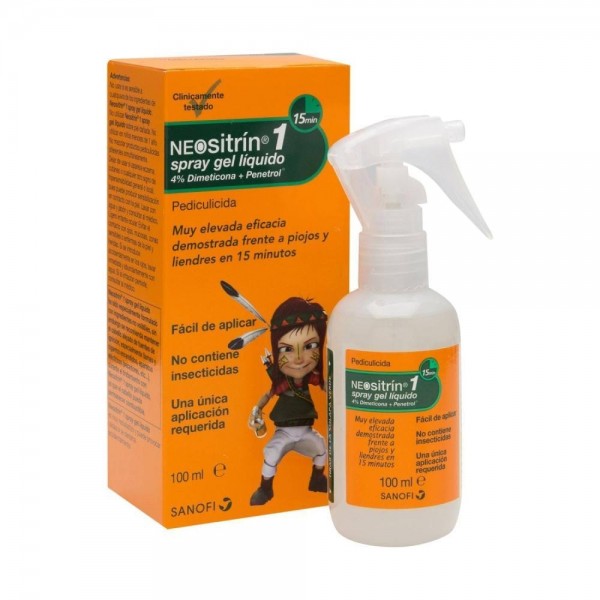 Neositrin Spray Gel Antipiojos 100 ml