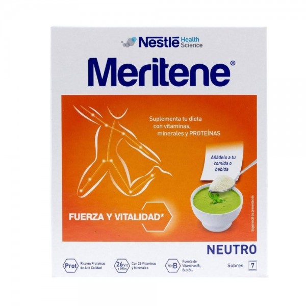 Meritene Neutro al Plato 7 sobres