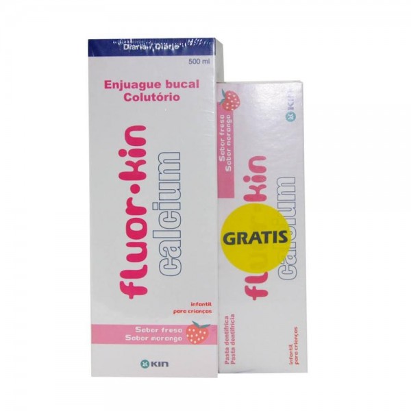 Fluor Kin Calcium Enjuague Bucal...