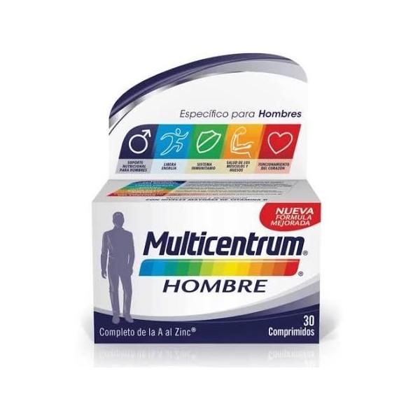 Multicentrum Hombre 30 Comprimidos